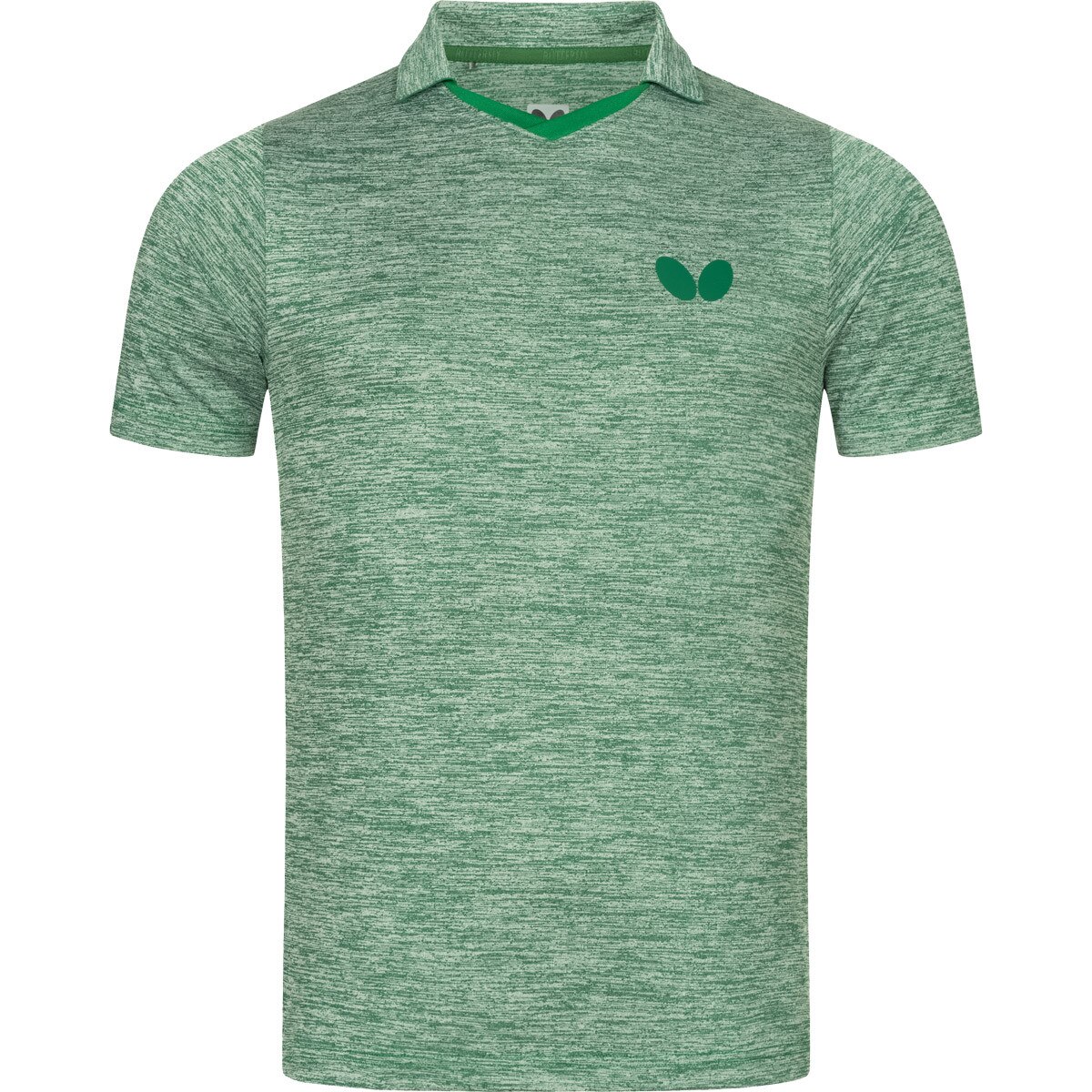 Butterfly Izumo Shirt: Front of the Green Shirt
